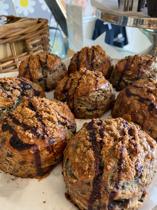 Blueberry & Maple Syrup Bake at Home Biscuits