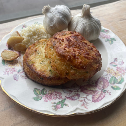 Roasted Garlic & Asiago Bake-at-Home Buttermilk Biscuits