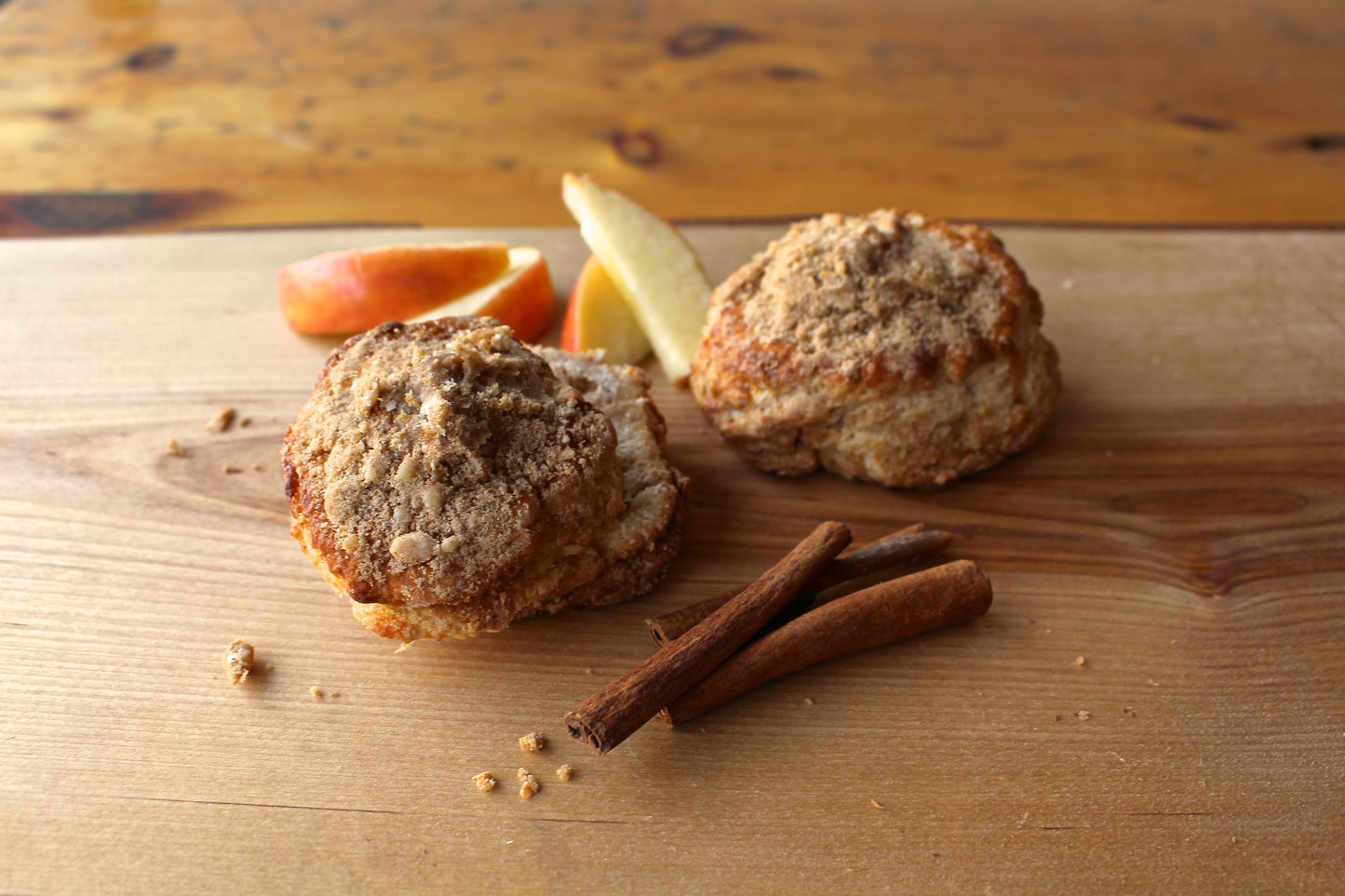 Apple & Cinnamon Bake-At-Home Buttermilk Biscuits