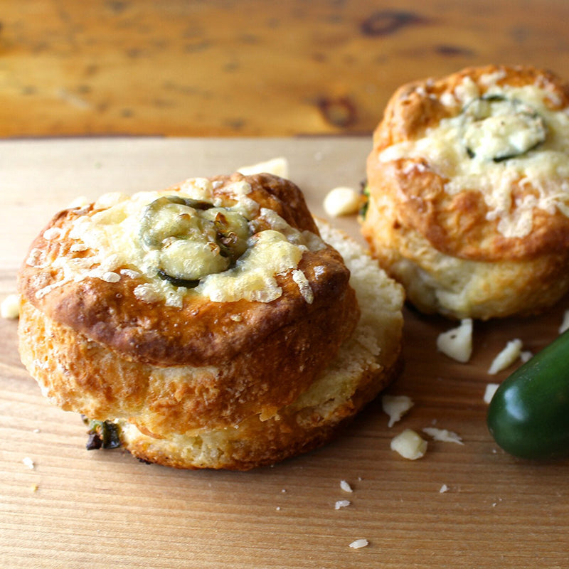 Ready Baked Three Cheese And Jalapeno Biscuit