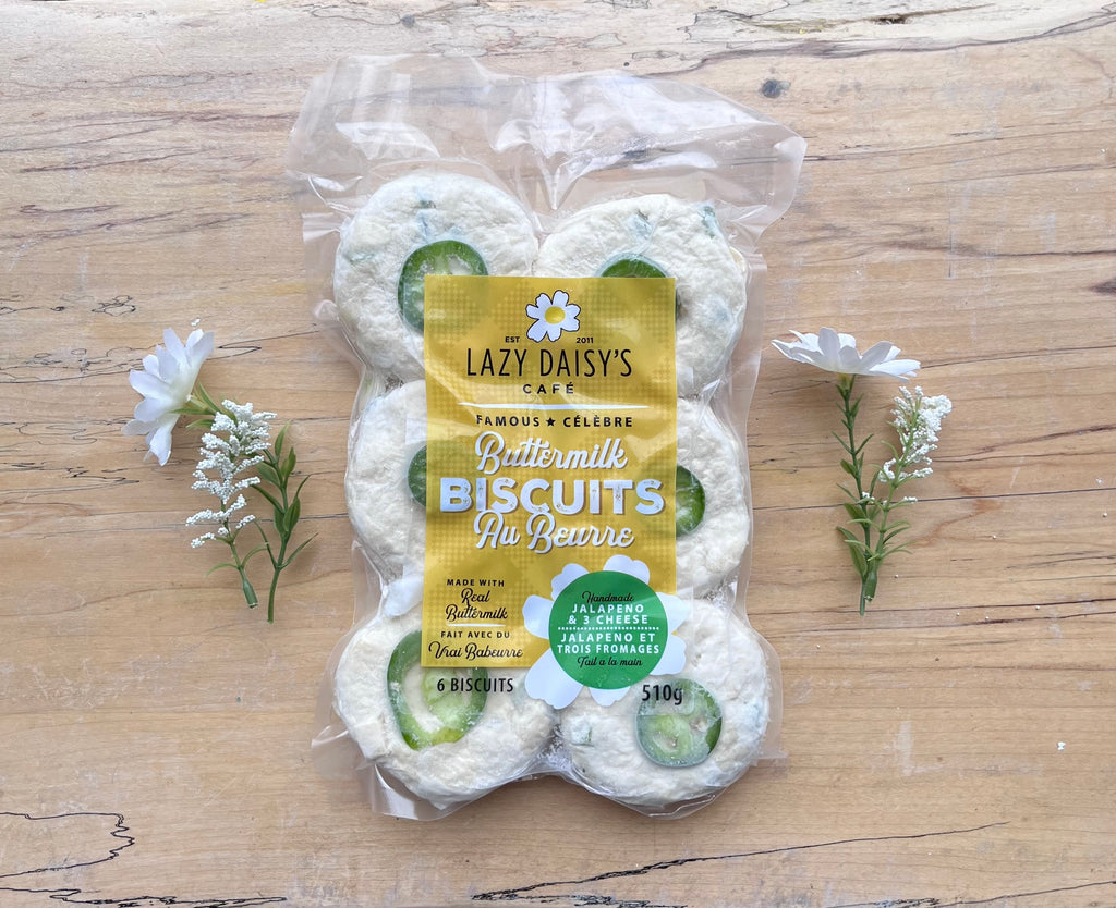 Jalapeno & 3 Cheese Daisy'S Bake-At-Home Buttermilk Biscuits