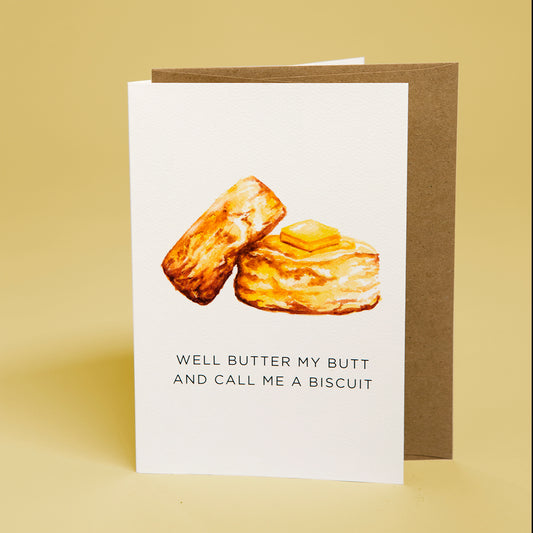 Daisy's Butt(er) Card
